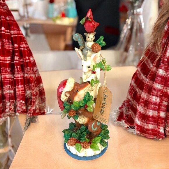 Jim Shore Enesco #6006607 Heartwood Creek "Christmas Creatures Great & Small" - Picture 1 of 12